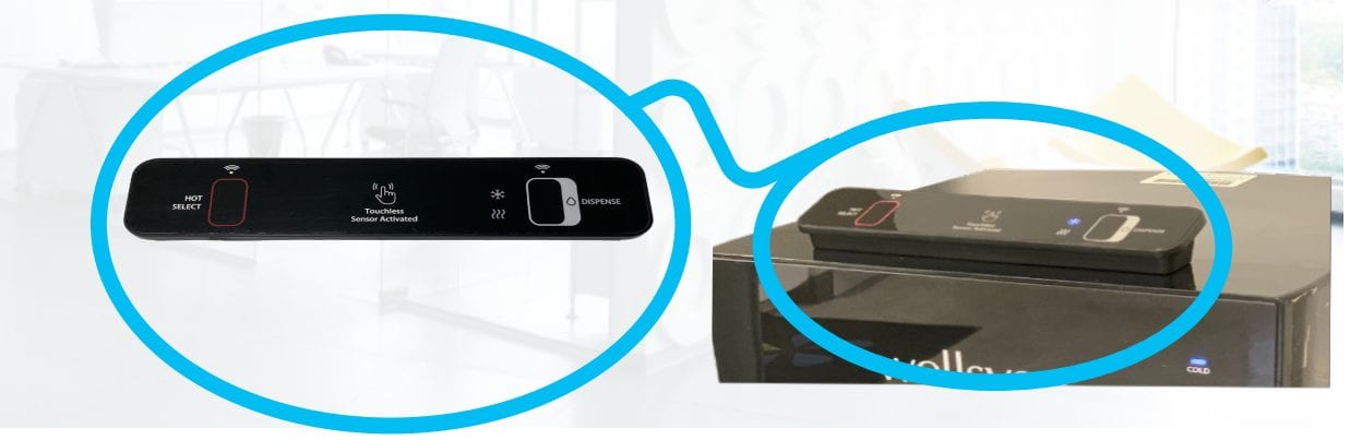 bottleless-water-cooler-psd-touch-free-dispense-sensor Touchfree PSD dispense sensor